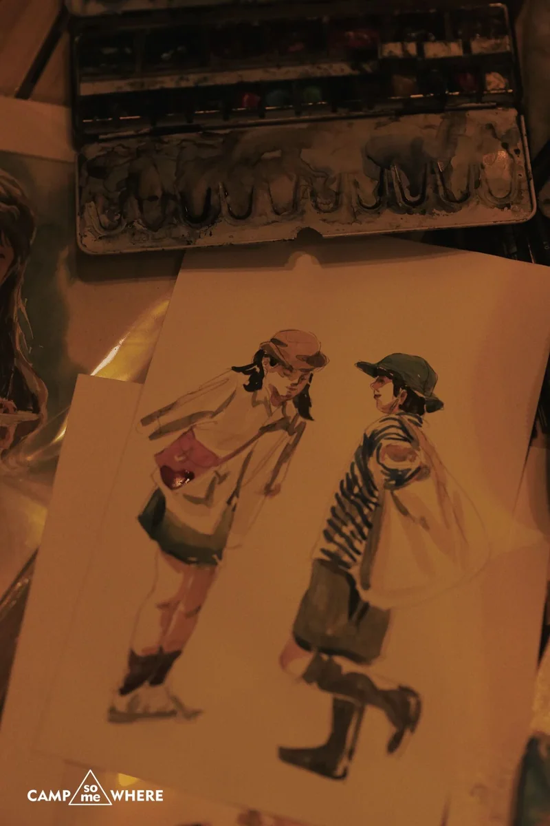 水彩人物画像与现场创作 · 49