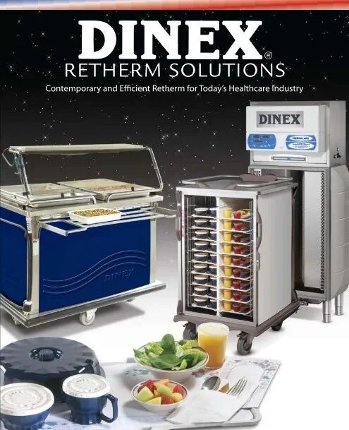 DINEX 醫療餐食加熱與配送設備的資料頁
