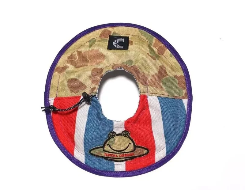 HALF TRACK PRODUCTS × NATAL DESIGN のシェード。Camo と Retro Stripe の再構成。