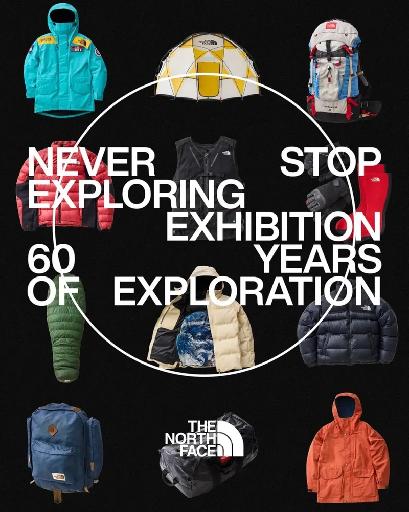 THE NORTH FACE 60 周年展览海报
