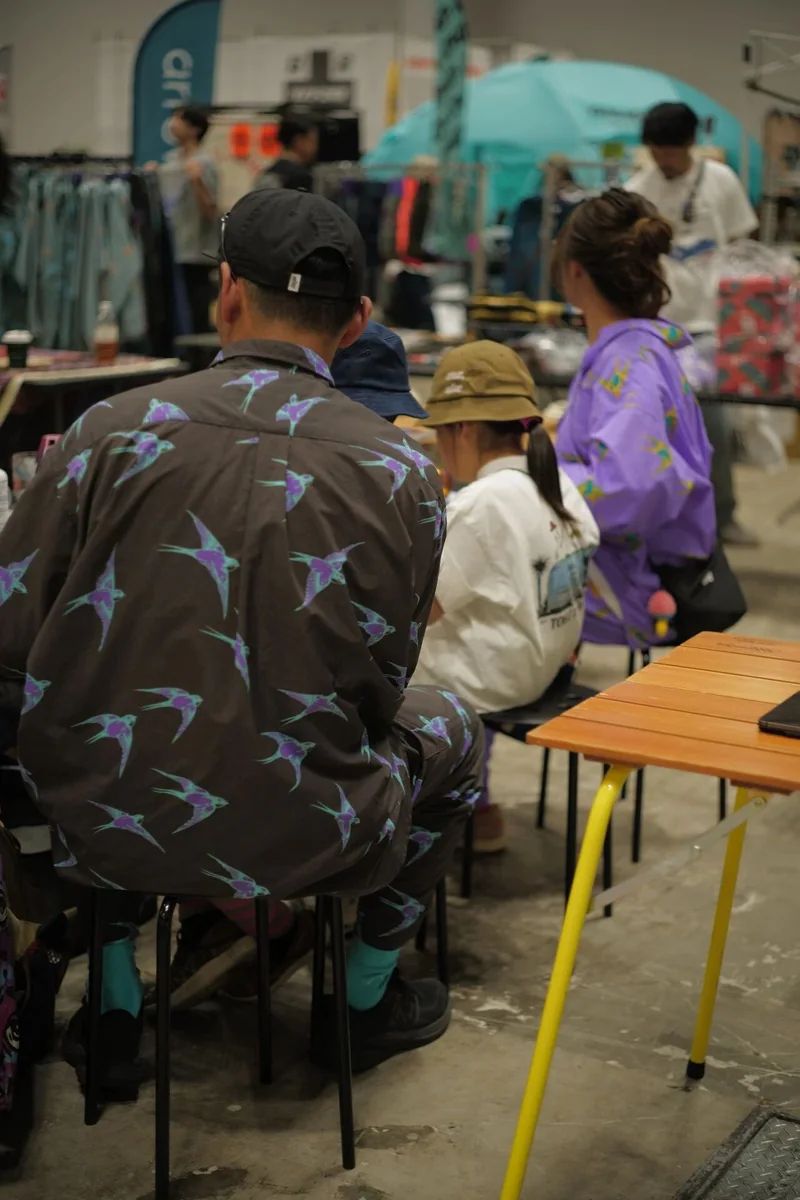 FIELDSTYLE 会場の Lucky Swallow。