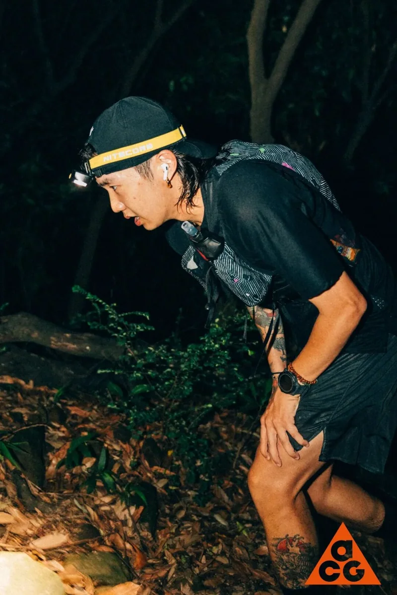 夜间山径