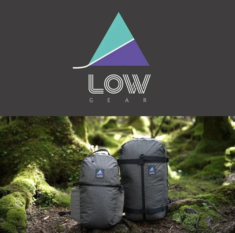 lowgear 品牌與背包陳列