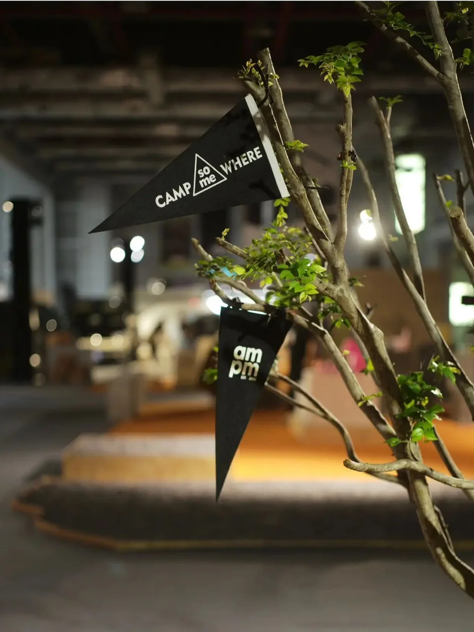 灣野風流展位旗幟