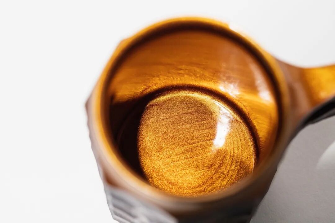 JINCUP GOLDEN 金色内壁的近景