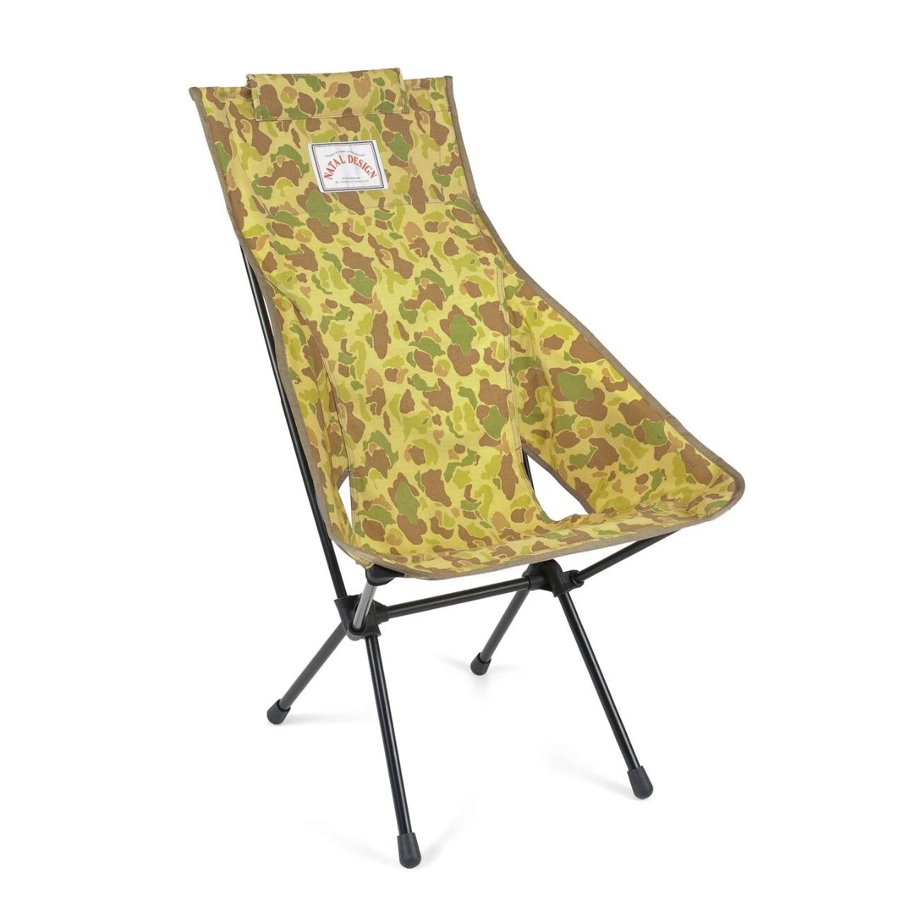 Helinox Sunset Chair 使用黄绿色 NATAL Camo 椅面