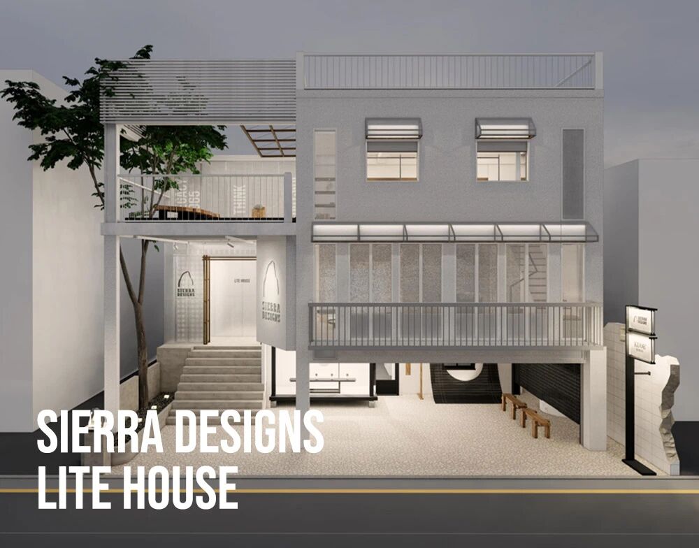 Sierra Designs LITE HOUSE 建筑外观渲染图